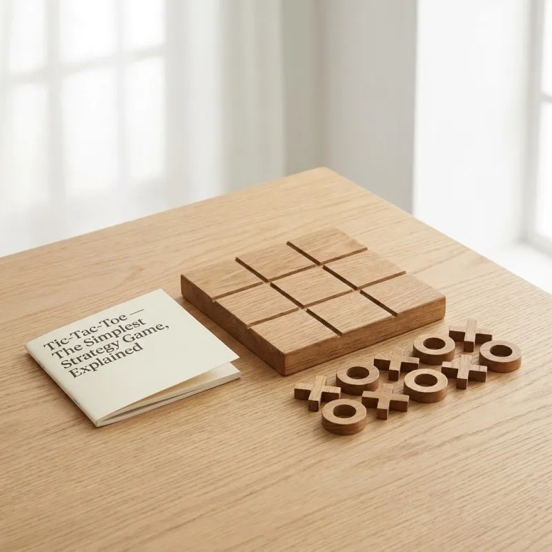Tic-Tac-Toe — The Simplest Strategy Game, Explained